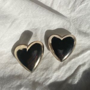 Stainless Steel Vintage Clip-On Earrings